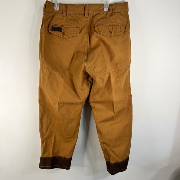 Field and Stream Hunting or Outdoors Heavy Pants with Chaps built in Size 38X30 - Picture 10 of 10